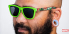 goodr OG Polarized Sunglasses Marvel Comics - Hulk - Gamma Ray Blockers