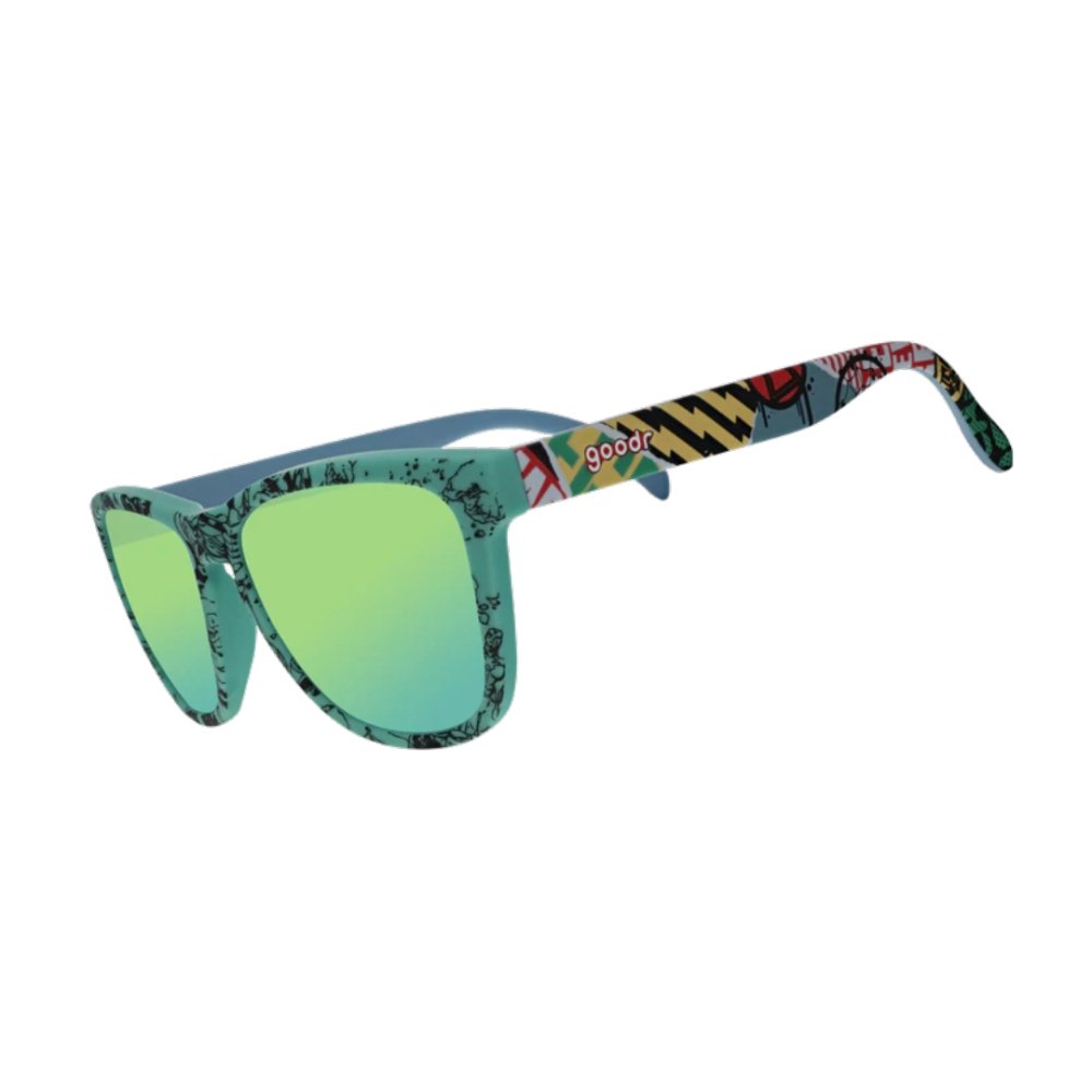 goodr OG Polarized Sunglasses MARVEL REMIX - Super Hero Super Fan