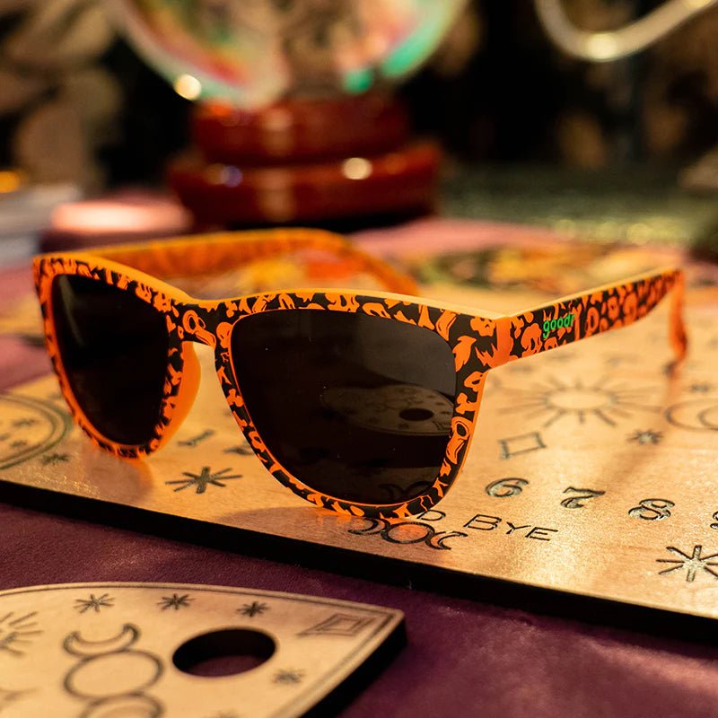goodr OG Polarized Sunglasses Spooky Season - EXERCISE THE DEMONS!!!