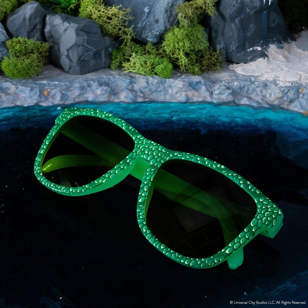 goodr Universal Monsters OG Sunglasses - Black Lagoon Drip
