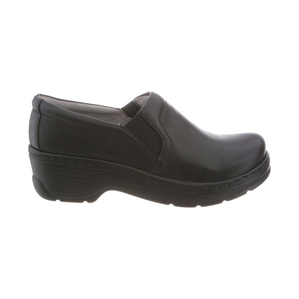 Klogs Women's Naples Leather Clog - Black Smooth
