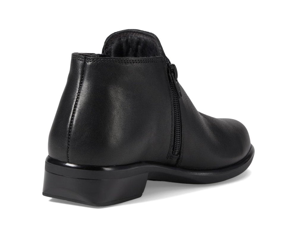 Naot Women's Helm Boot - Water Resistant Black Leather