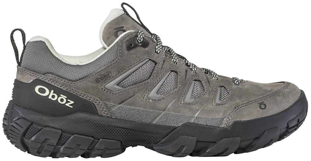 Oboz Women's Sawtooth X Low Waterproof Hiking Shoes - Hazy Gray