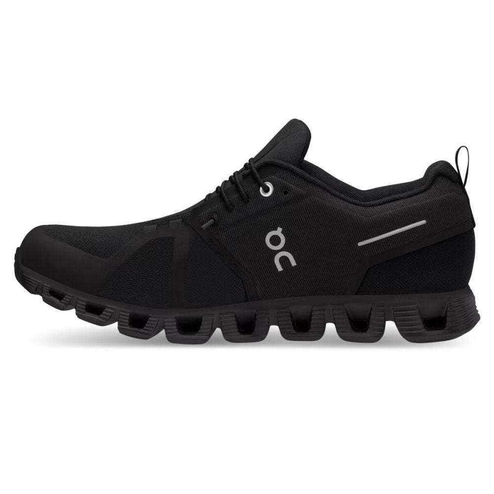 On Men's Cloud 5 Waterproof Sneaker - All Black