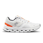 On Men's Cloudrunner Running Shoes - Undyed-White/Flame
