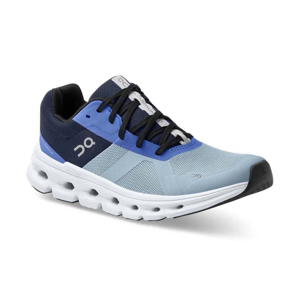 On Women's Cloudrunner Running Shoes - Chambray/Midnight