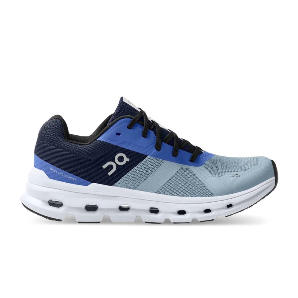 On Women's Cloudrunner Running Shoes - Chambray/Midnight