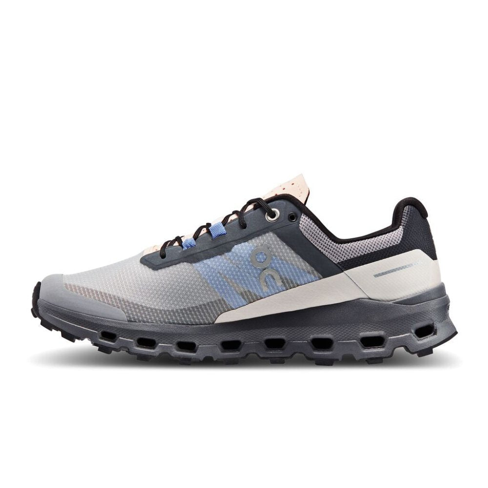 On Women's Cloudvista Trail Running Shoes - Alloy/Black