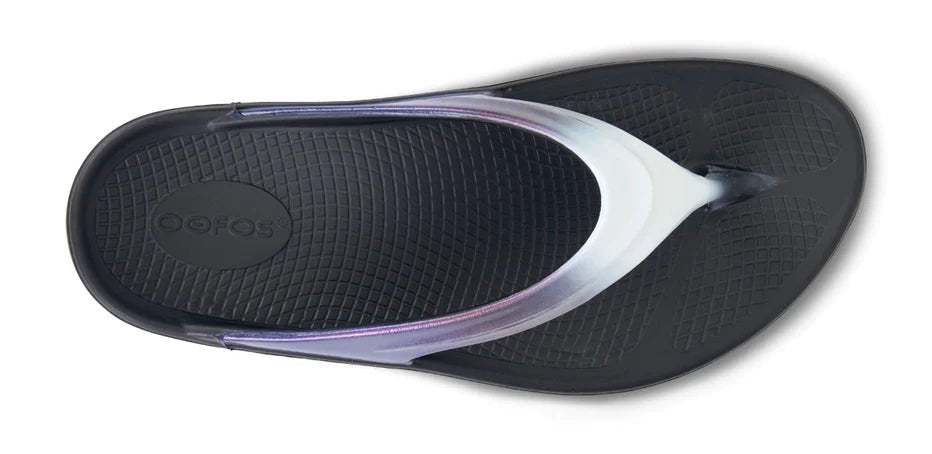 Oofos Women's Oomega Oolala Luxe Recovery Thong Sandal - Calypso