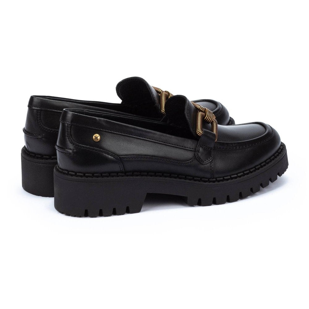 Pikolinos Women's Aviles W6P-3742 Platform Loafers - Black