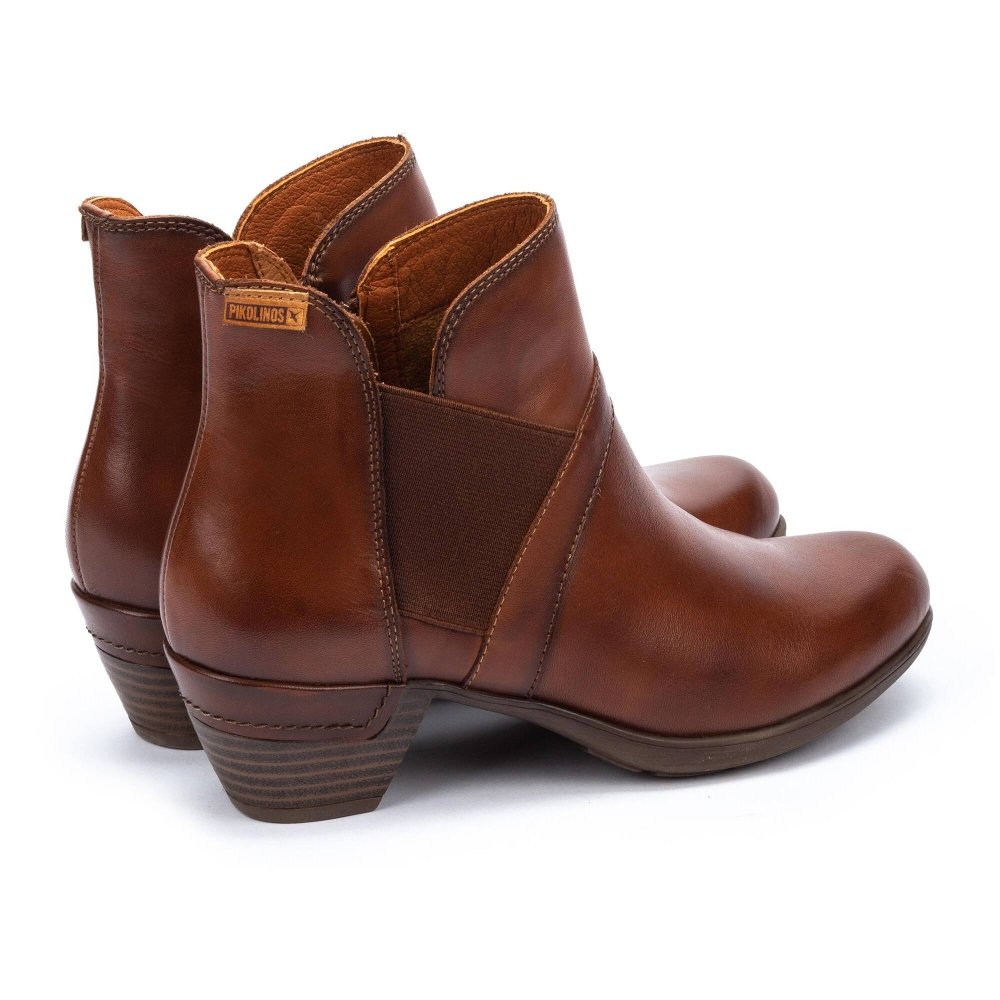 Pikolinos Women's Rotterdam 902-8932 Ankle Boots - Cuero