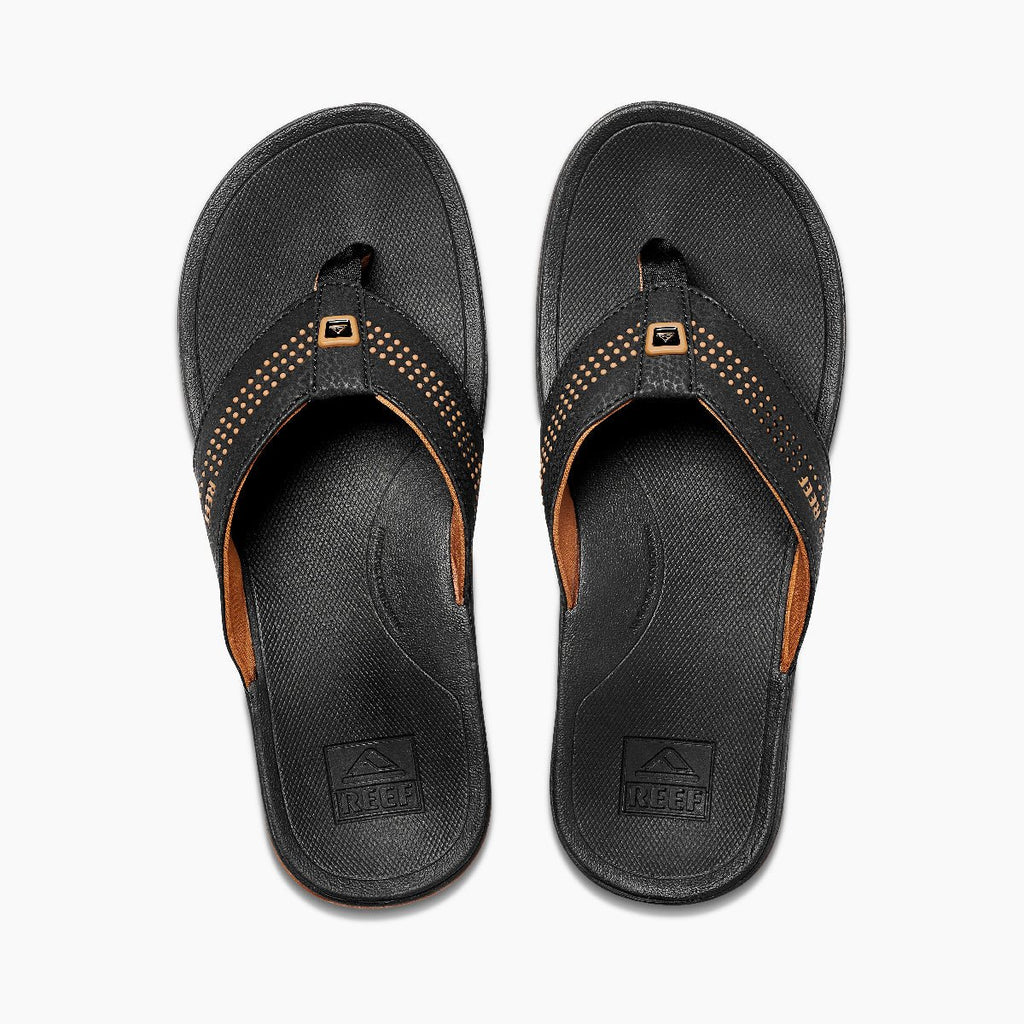 Reef Men's Ortho-Seas Flip Flop Sandal - Black