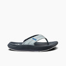 Reef Men's Swellsole Cruiser Flip Flops - Grey/Light Grey/Blue