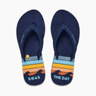 Reef x Life is Good Women's Sandal - Seas The Day Blue