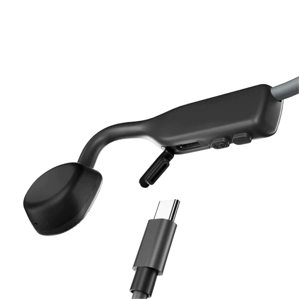 Shokz OpenMove Open-Ear Wireless Headphones - Grey