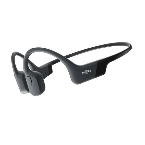 Shokz OpenRun Open-Ear Wireless Endurance Headphones - Black