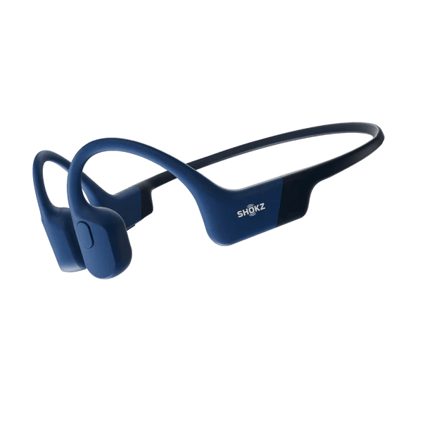 Shokz OpenRun Open-Ear Wireless Endurance Headphones - Blue