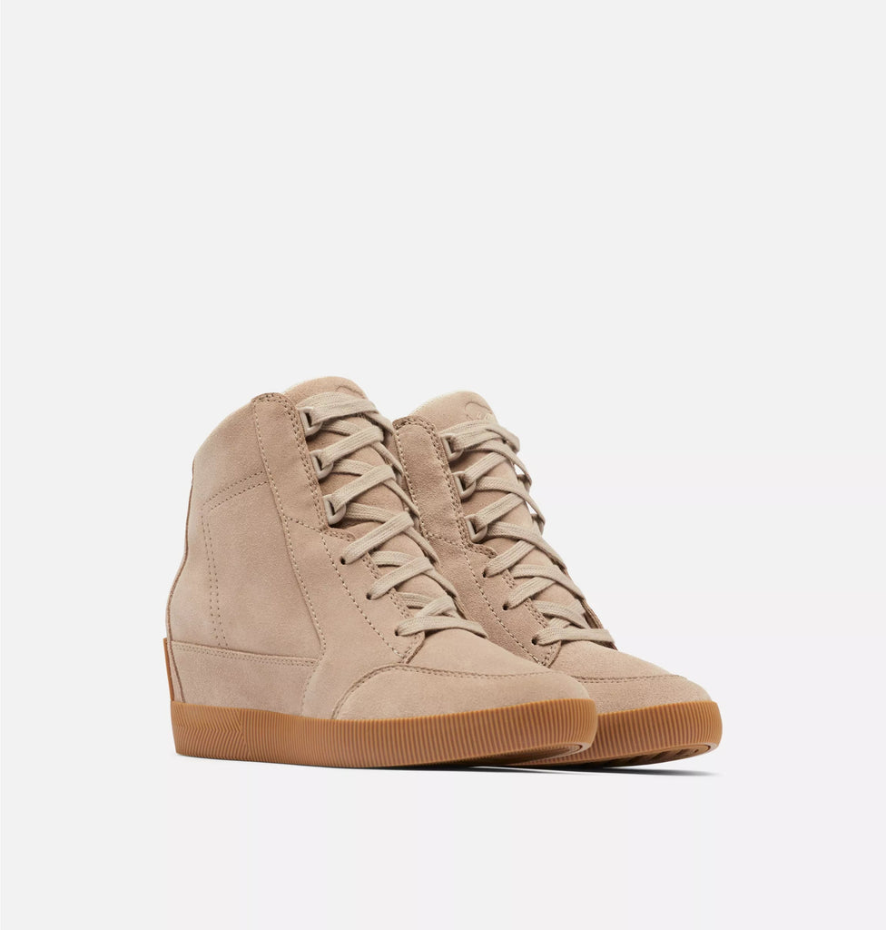 Sorel Women's Out N About Wedge Bootie - Omega Taupe/Gum