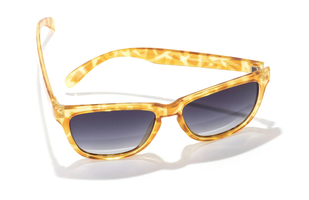 Sunski Madrona Polarized Sunglasses - Blonde Tortoise Ocean