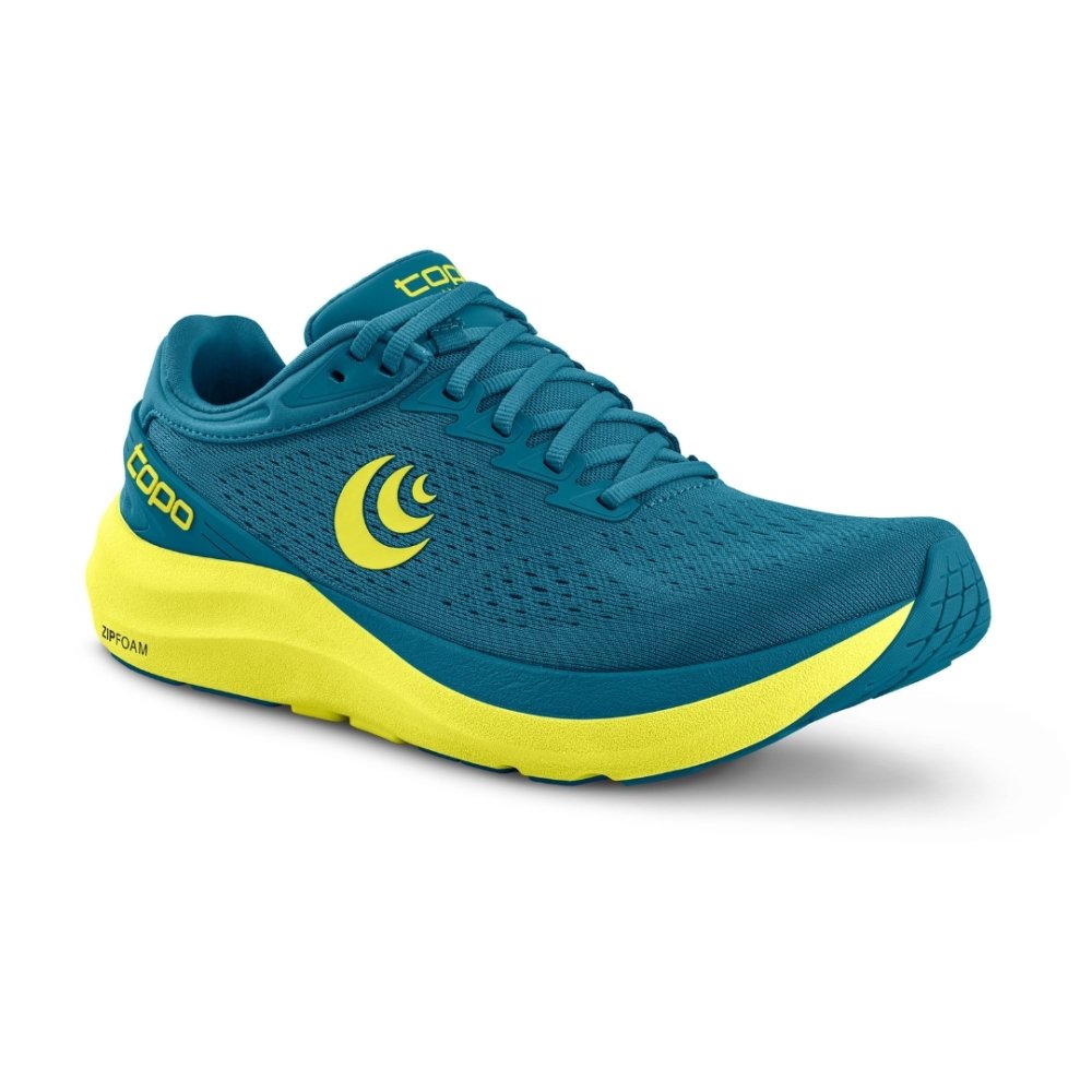 Topo Athletic Men's Phantom 3 Road Running Shoes - Blue/Lime