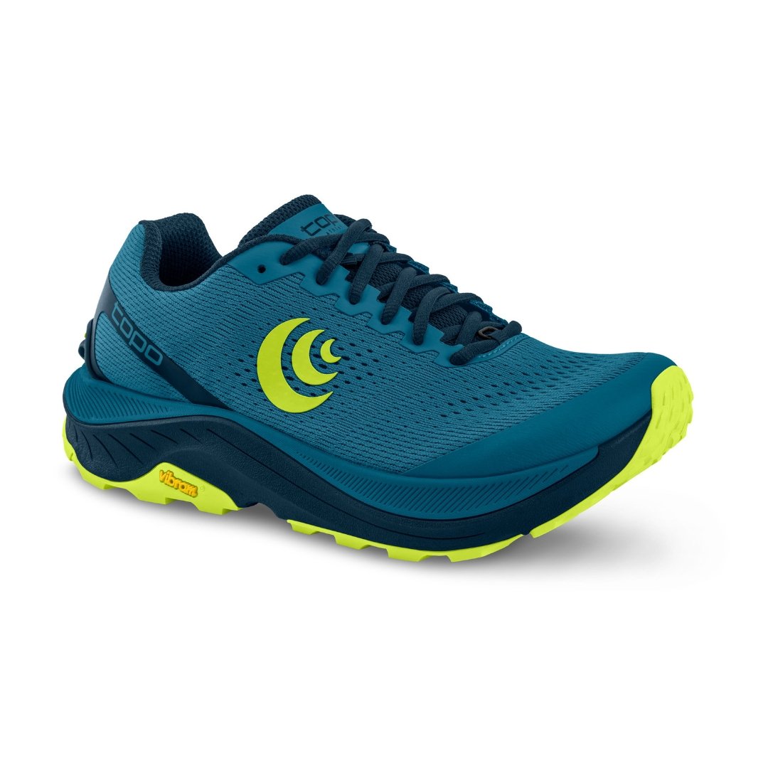 Topo Athletic Men's Ultraventure 3 Trail Running Shoes - Blue/Lime