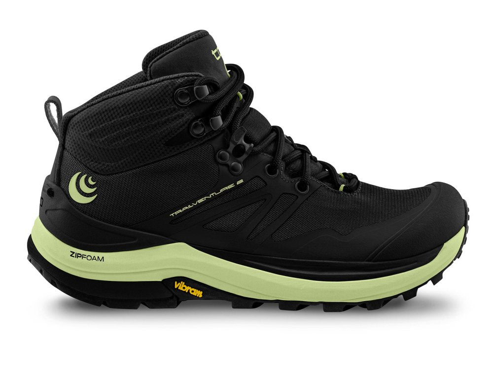 Topo Athletic Women's Trailventure 2 Hiking Boots - Black/Mint